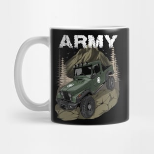 Army jeep Mug